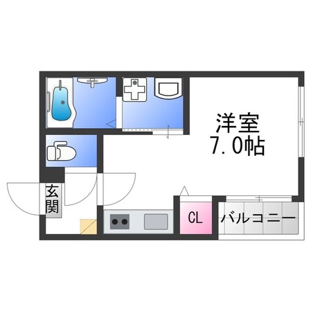 ORBIT巽南の物件間取画像